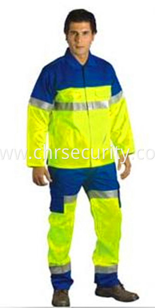 Double colour fashionable reflective suit